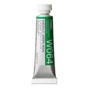 ホルベイン工業 透明水彩2号 5ml W064 エメラルドグリーン ノーバ 3064 ホルベイン工業 透明水彩2号 5ml W064 エメラルドグリーン ノーバ 3064
