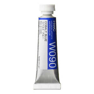 ホルベイン工業 透明水彩2号 5ml W090 コバルトブルー 3090 ホルベイン工業 透明水彩2号 5ml W090 コバルトブルー 3090