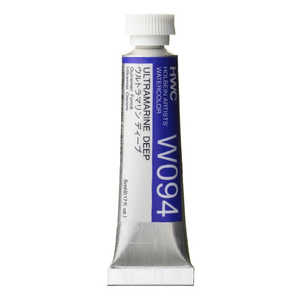 ホルベイン工業 透明水彩2号 5ml W094 ウルトラマリンディープ 3094 ホルベイン工業 透明水彩2号 5ml W094 ウルトラマリンディープ 3094