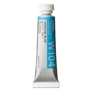 ホルベイン工業 透明水彩2号 5ml W104 ホリゾンブルー 3104 ホルベイン工業 透明水彩2号 5ml W104 ホリゾンブルー 3104