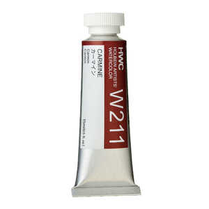 ホルベイン工業 透明水彩5号 15ml W211 カーマイン 3211 ホルベイン工業 透明水彩5号 15ml W211 カーマイン 3211