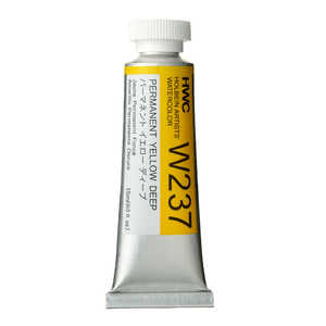 ホルベイン工業 透明水彩5号 15ml W237 パーマネントイエローディープ 3237 ホルベイン工業 透明水彩5号 15ml W237 パーマネントイエローディープ 3237