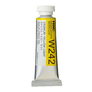 ホルベイン工業 透明水彩5号 15ml W242 カドミウムイエローライト 3242 ホルベイン工業 透明水彩5号 15ml W242 カドミウムイエローライト 3242