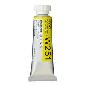 ホルベイン工業 透明水彩5号 15ml W251 イミダゾロン レモン 3251