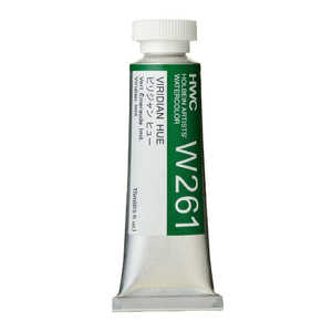 ホルベイン工業 透明水彩5号 15ml W261 ビリジャンヒュー 3261 ホルベイン工業 透明水彩5号 15ml W261 ビリジャンヒュー 3261