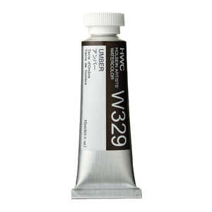 ホルベイン工業 透明水彩5号 15ml W329 アンバー 3329 ホルベイン工業 透明水彩5号 15ml W329 アンバー 3329