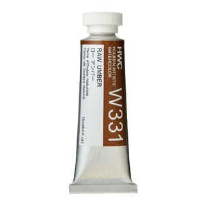 ホルベイン工業 透明水彩5号 15ml W331 ローアンバー 3331 ホルベイン工業 透明水彩5号 15ml W331 ローアンバー 3331