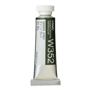 ホルベイン工業 透明水彩5号 15ml W352 グリーングレイ 3352 ホルベイン工業 透明水彩5号 15ml W352 グリーングレイ 3352