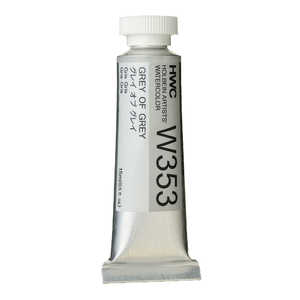 ホルベイン工業 透明水彩5号 15ml W353 グレイオブグレイ 3353 ホルベイン工業 透明水彩5号 15ml W353 グレイオブグレイ 3353