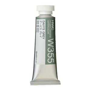ホルベイン工業 透明水彩5号 15ml W355 デービスグレイ 3355 ホルベイン工業 透明水彩5号 15ml W355 デービスグレイ 3355