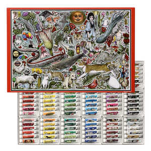 ホルベイン工業 ヒグチユウコ 透明水彩絵具 5ml xW442 108色 全色セット ホルベイン 83442 ホルベイン工業 ヒグチユウコ 透明水彩絵具 5ml xW442 108色 全色セット ホルベイン 83442