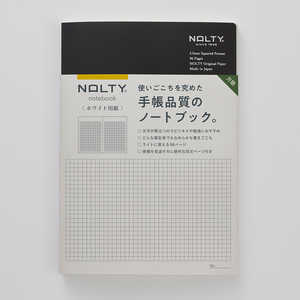 日本能率協会マネジメントセンター NOLTYノートA5ホワイト用紙96P 方眼 ブラック NWG11