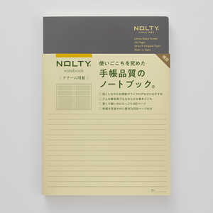 日本能率協会マネジメントセンター NOLTYノートA5クリーム用紙192P 横罫 グレー NCL01