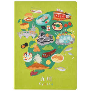 日本能率協会マネジメントセンター (限定)NOLTY JAPANノートA6 九州 JP0106