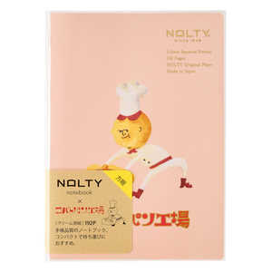日本能率協会マネジメントセンター (限定)NOLTY(ノルティ) コバトパンコラボ ノート ［A6 / 3.5mm / 方眼罫線］ ピンク CCG0201