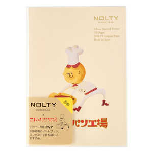 日本能率協会マネジメントセンター (限定)NOLTY(ノルティ) コバトパンコラボ ノート ［A6 / 3.5mm / 方眼罫線］ ホワイト CCG0203