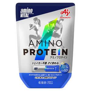 味の素 amino VITAL【バニラ風味/10本入りパウチ】 アミノバイタル アミノプロテインバニラ