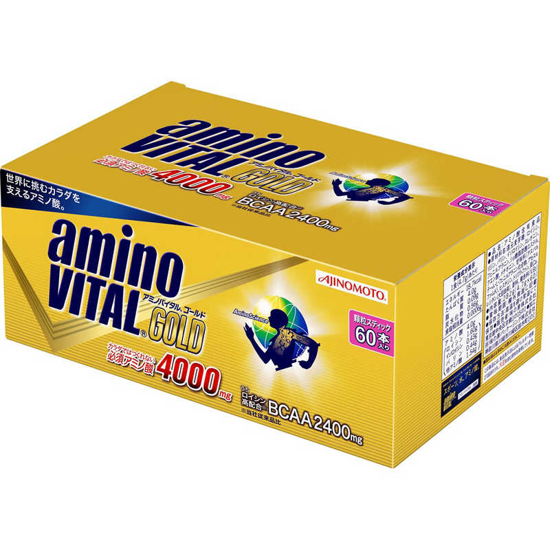 味の素 味の素 amino VITAL GOLD【グレープフルーツ風味/4.7g×60本】 36JAM84200 36JAM84200