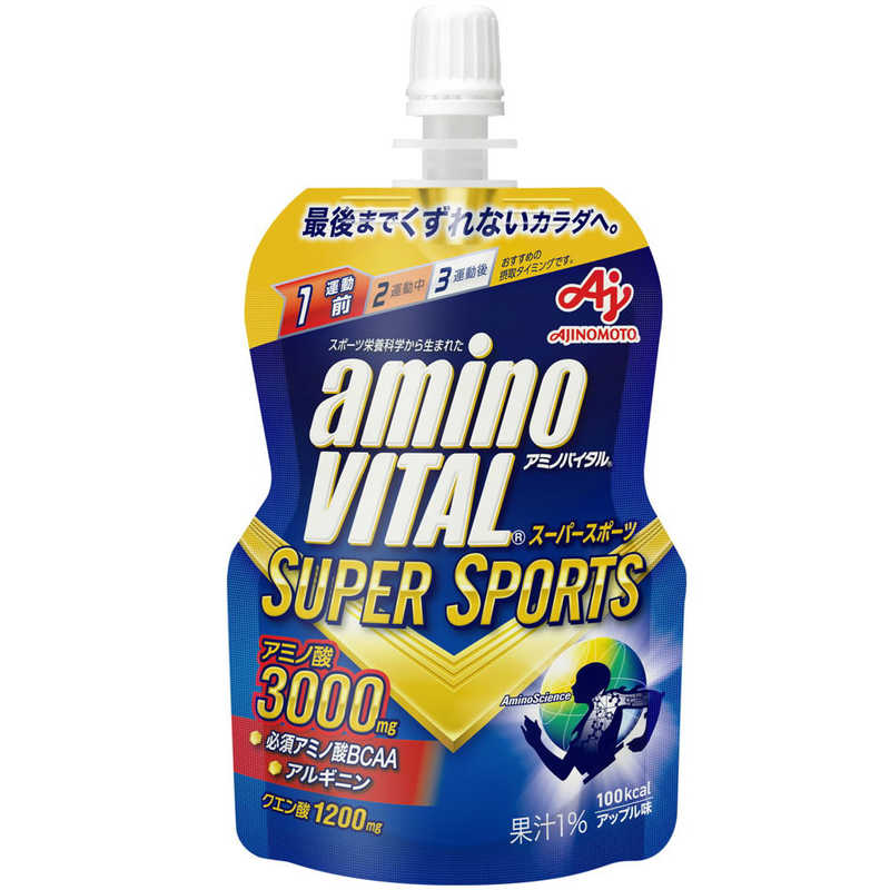 味の素 味の素 アミノバイタルゼリードリンク SUPER SPORTS(100g) ｱﾐﾉﾊﾞｲﾀﾙｾﾞﾘｰSUPER ｱﾐﾉﾊﾞｲﾀﾙｾﾞﾘｰSUPER