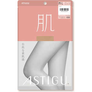 アツギ ASTIGU（アスティーグ）「肌」 M-L シアーベージュ 