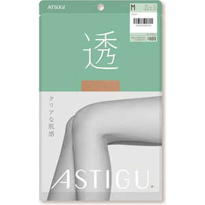 アツギ ASTIGU（アスティーグ）「透」 M ヌーディベージュ 