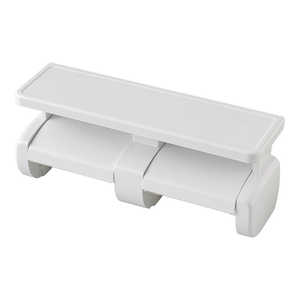 オーエ トイレペーパーホルダー棚付2連 81853 <JOE1601> オーエ トイレペーパーホルダー棚付2連 81853 <JOE1601>