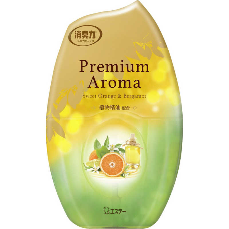 エステー エステー ｢お部屋の消臭力｣Premium Aroma スイートオレンジ&ベルガモット 400ml  