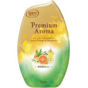 エステー ｢お部屋の消臭力｣Premium Aroma スイートオレンジ&ベルガモット 400ml 