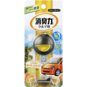 エステー クルマの消臭力クリップタイプシトラス 3.2ml 