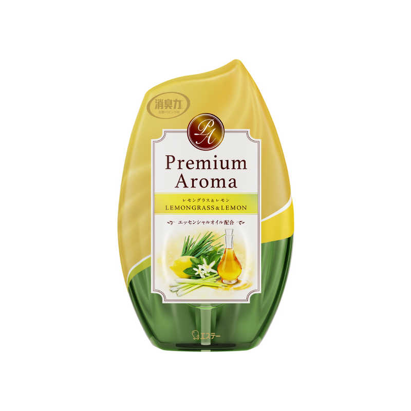 エステー エステー お部屋の消臭力 Premium Aroma レモングラス&レモン  