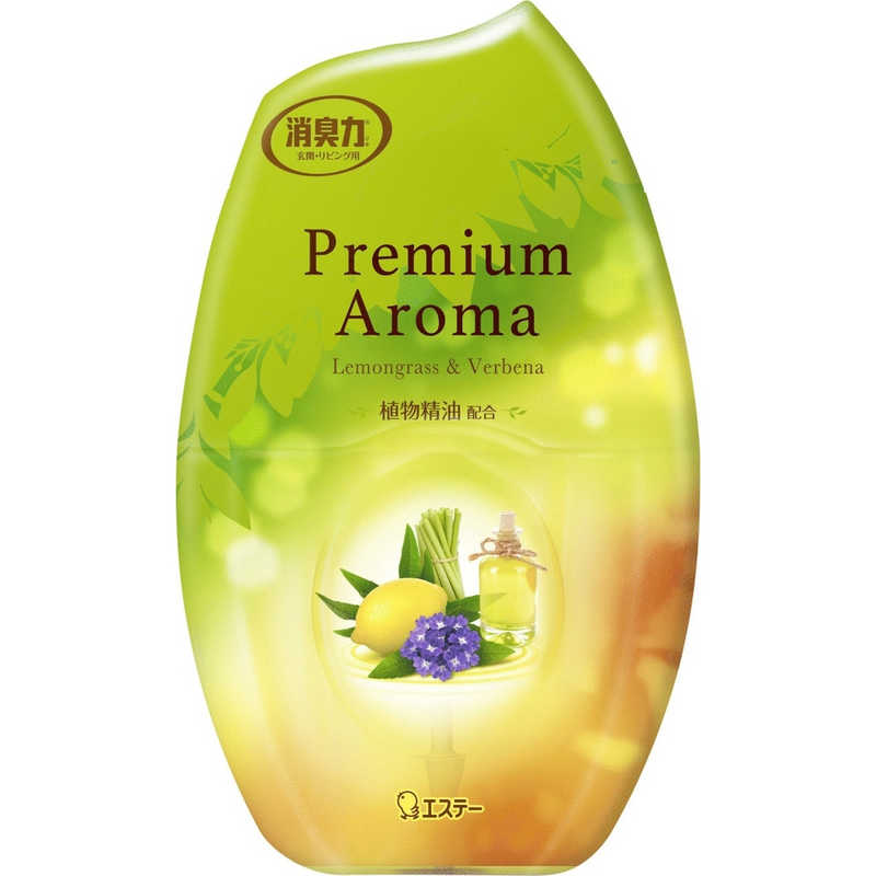 エステー エステー お部屋の消臭力 Premium Aroma レモングラス&バーベナ 400ml  