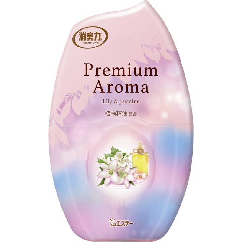 エステー エステー お部屋の消臭力 Premium Aroma リリー&ジャスミン 400ml  