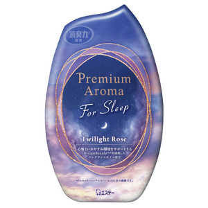 エステー 消臭力 Premium Aroma(プレミアムアロマ)For Sleep 置き型 寝室用 トワイライトローズ400ml ［消臭剤 芳香剤 部屋用］ 