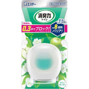 エステー 消臭力 コンパクト トイレ用 本体 グリーンフルーティー ﾘｷCPﾄｲﾚﾎﾝｸﾞﾘｰﾝ