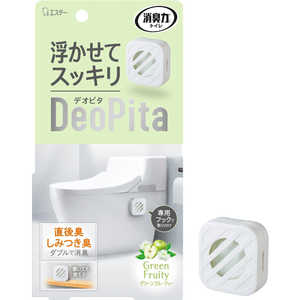 エステー 消臭力 DeoPita トイレ用 本体 グリーンフルーティー デオピタホンタイグリー