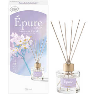 エステー 消臭力 Epure 玄関・リビング用 Stick 本体 イノセントフローラル 75mL EPUREホンタイイノセント