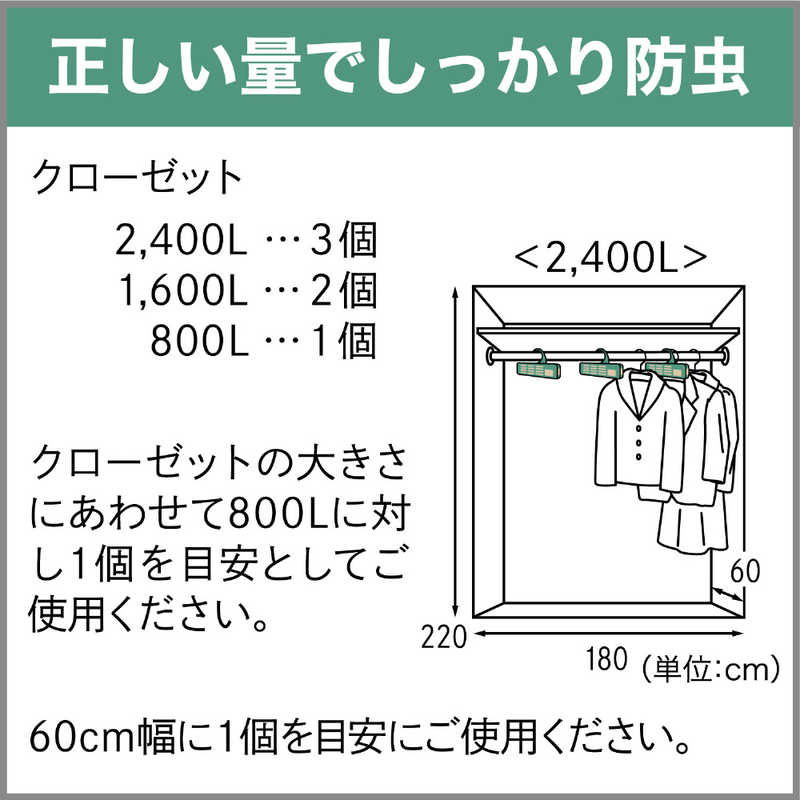 エステー エステー かおりムシューダ BOTANICAL 1年間有効  