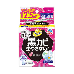 アース製薬 らくハピ お風呂カビーヌ ローズの香り 1個 ラクオフロカビーヌローズ