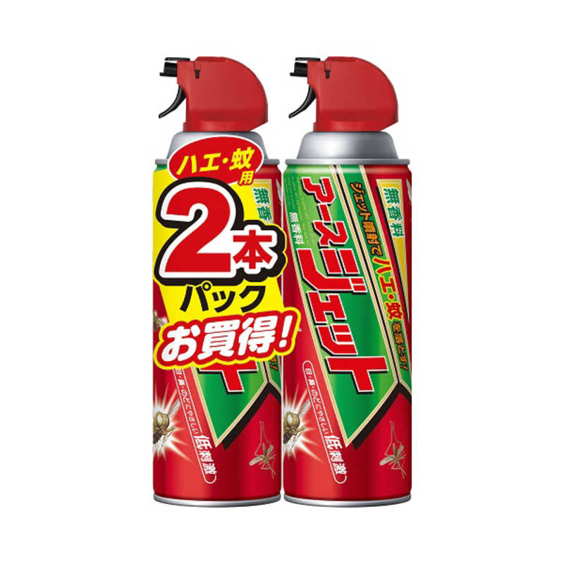 アース製薬 アース製薬 アースジェット（450ml×2本）〔殺虫剤〕  