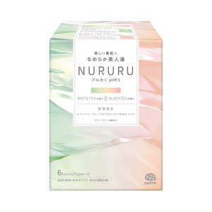 �A�[�X���� NURURU �z���C�g���u���b�N 45g×6���