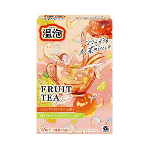 アース製薬 温泡 フルーツティーセレクト 12錠入 オンポウフルーツテイ12 アース製薬 温泡 フルーツティーセレクト 12錠入 オンポウフルーツテイ12