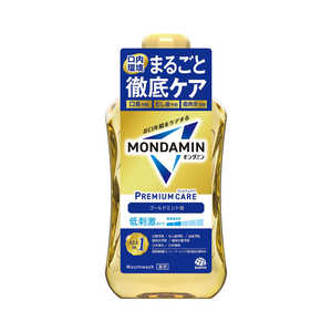 アース製薬 モンダミン プレミアムケアゴールドミント 1000ml アース製薬 モンダミン プレミアムケアゴールドミント 1000ml