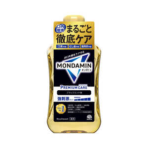 アース製薬 モンダミン プレミアムケアブラックミント 1000ml アース製薬 モンダミン プレミアムケアブラックミント 1000ml