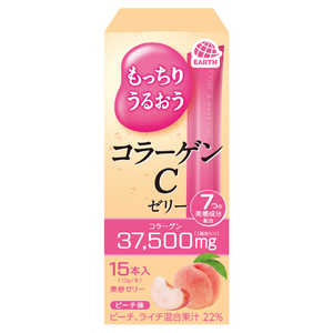 アース製薬 1週間コラーゲンCゼリーピーチ15本 