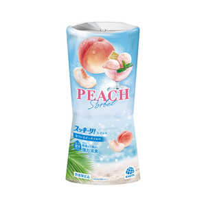アース製薬 スッキーリ！トイレ用 なついろピーチソルベ ｽﾂｷｰﾘﾄｲﾚﾖｳﾋﾟｰﾁ
