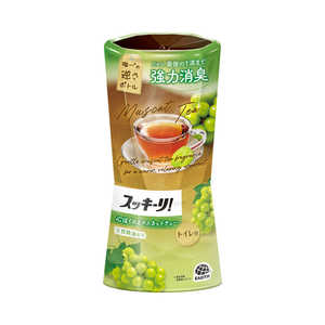 アース製薬 スッキーリ！トイレ用 心ほぐれるマスカットティー 400mL スッキーリトイレマスカットT