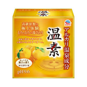 アース製薬 温素 柚子の香り 30g×15包(ボディケア用品) 