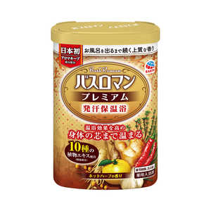 アース製薬 バスロマン プレミアム 発汗保温浴 600g 