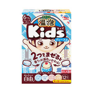 アース製薬 (アース製薬)温泡 Kids ジュース編 12錠 