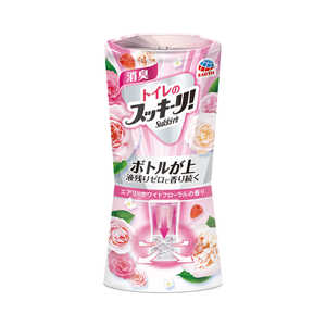 アース製薬 トイレのスッキーリ!Sukki-ri! エアリーホワイトフローラルの香り 〔消臭剤・芳香剤〕 400ml トイレノスッキーリエアホワイトF